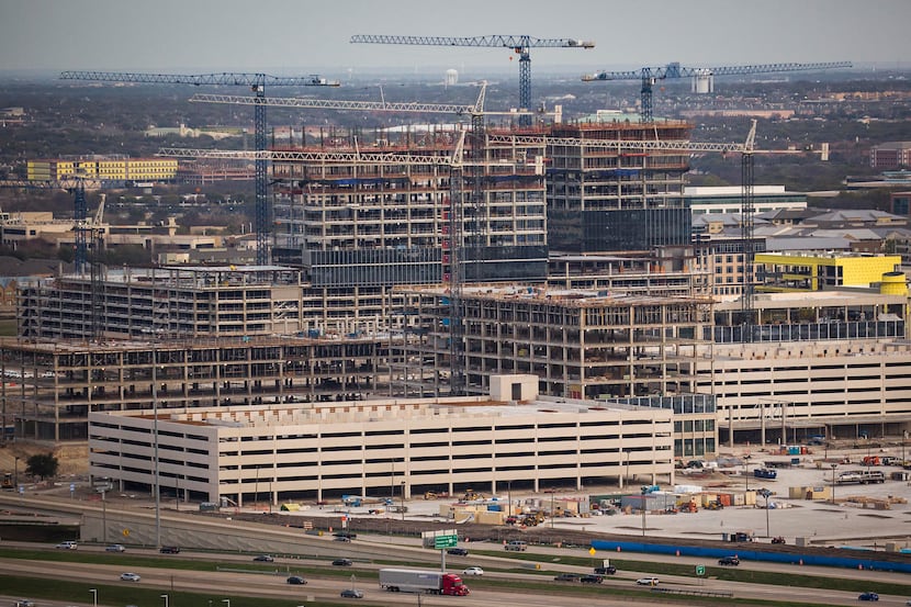 Construction on millions of square feet of office space  makes Frisco and Plano North Texas'...