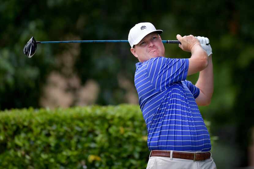 Chad Campbell, who tied for 13th in the AT&T Byron Nelson at TPC Four Seasons Resort Las...