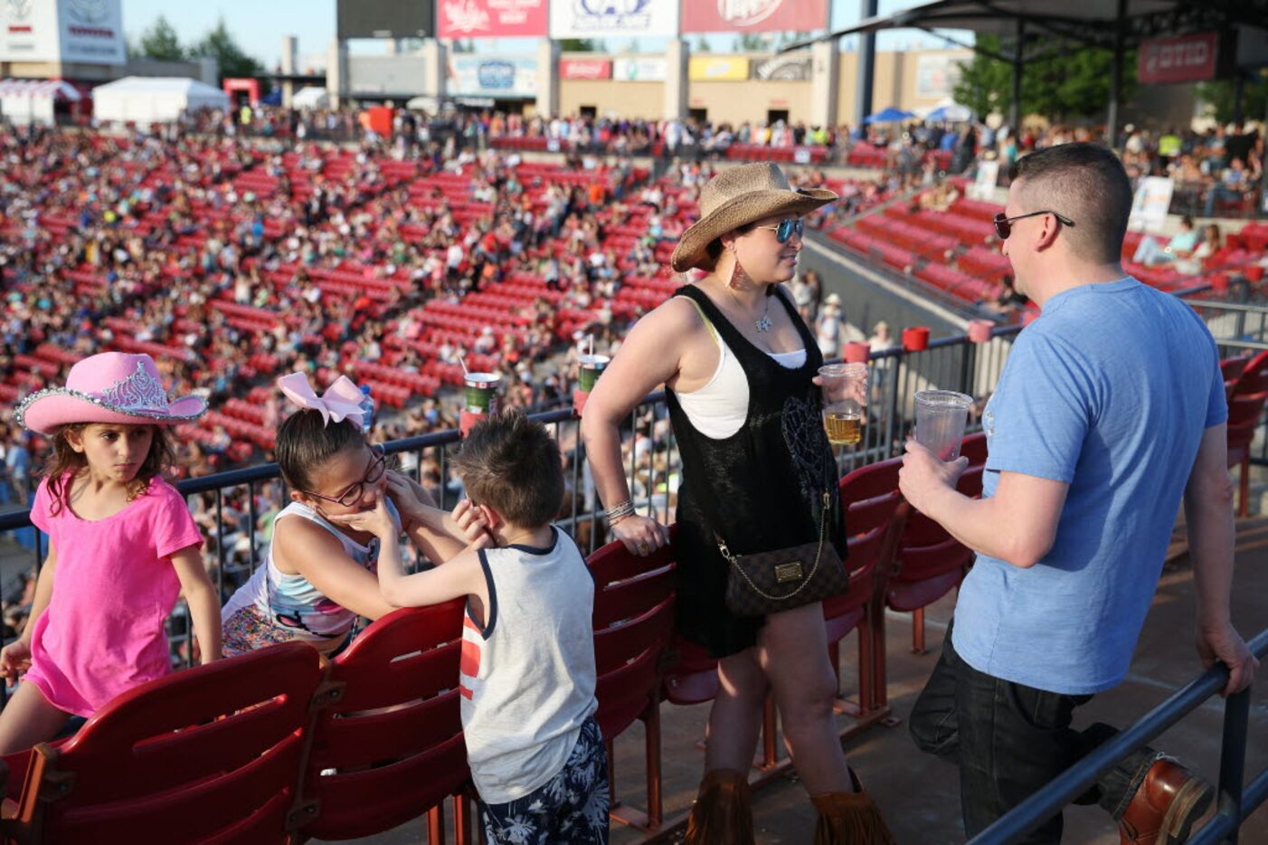 (From left) Alana Horton, 7, play with her siblings, Beanna Horton, 10, and Grant Horton, 5,...