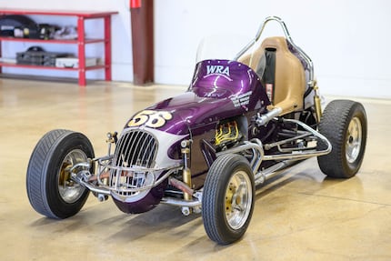 A Kurtis racer listed in Gas Monkey Garage's auction.