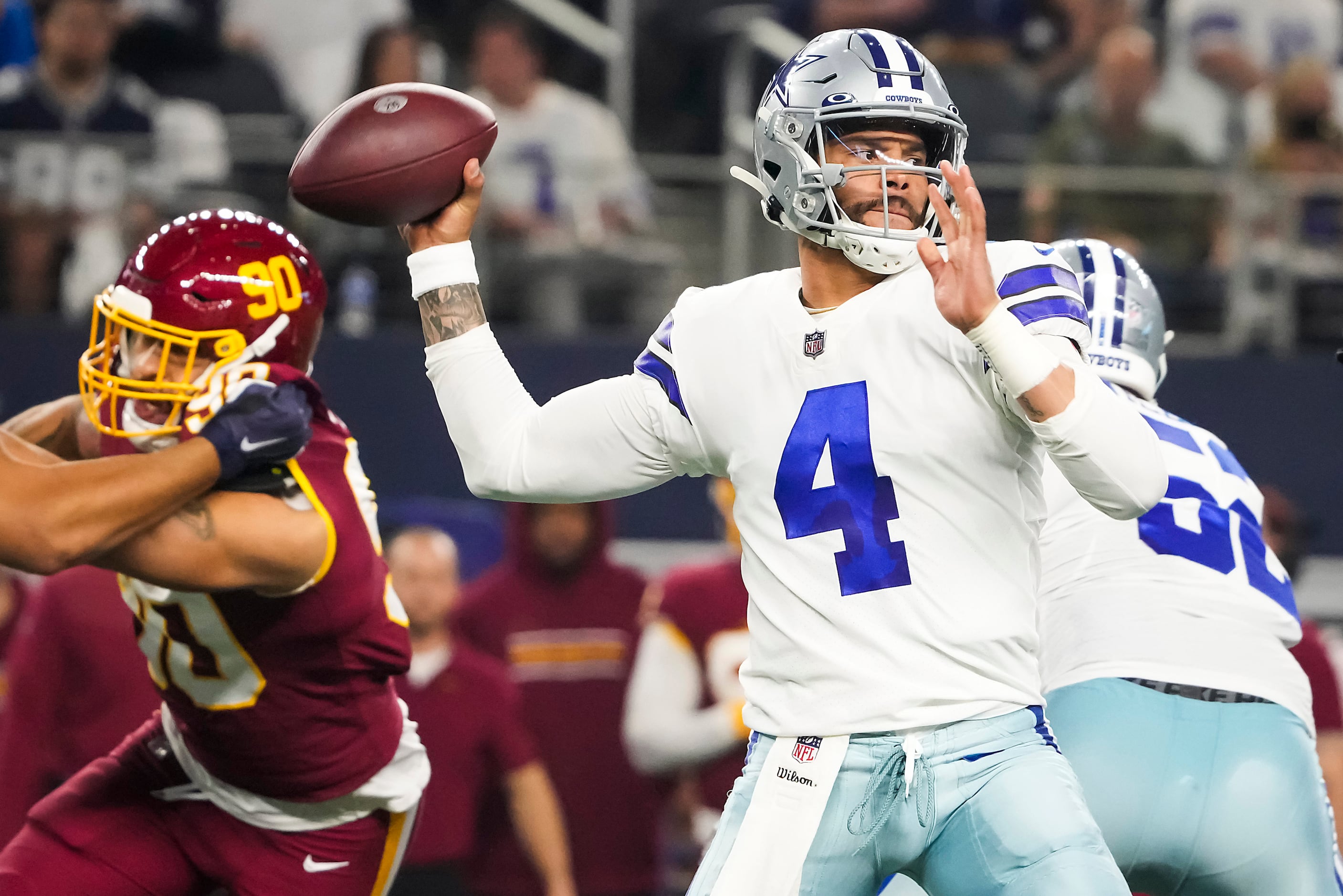 Dallas Cowboys beat down Washington for historic 56-14 win — highlights