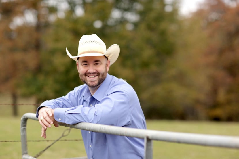 Cody Harris, candidate for Texas House District 8, in a photo from his campaign website,...