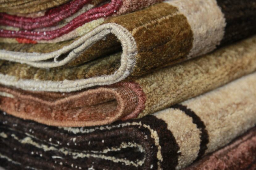 Rugs mde by weaving groups in Northern Pakistan and other Asian nations are highlighted at...