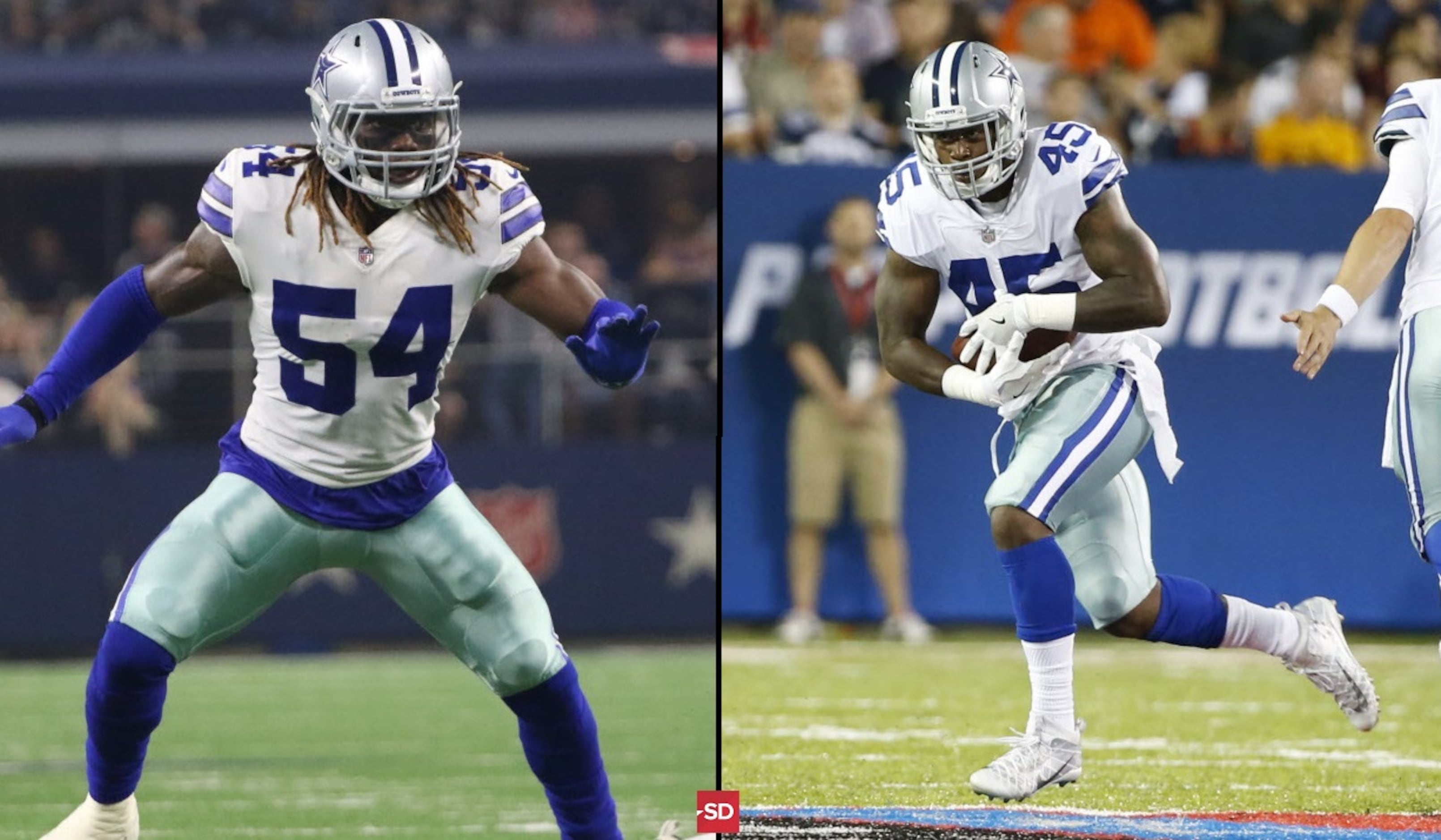 December 16, 2018: Dallas Cowboys running back Rod Smith (45