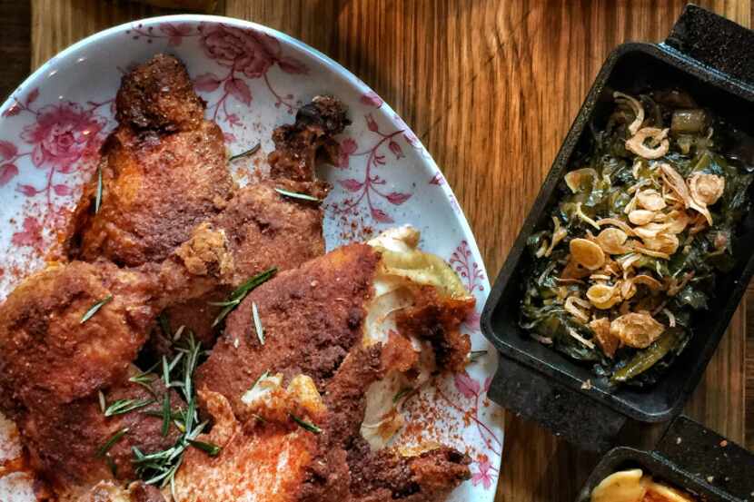 Marcus Samuelsson's famous Red Rooster menu item, Fried Yardbird, can be ordered in his...