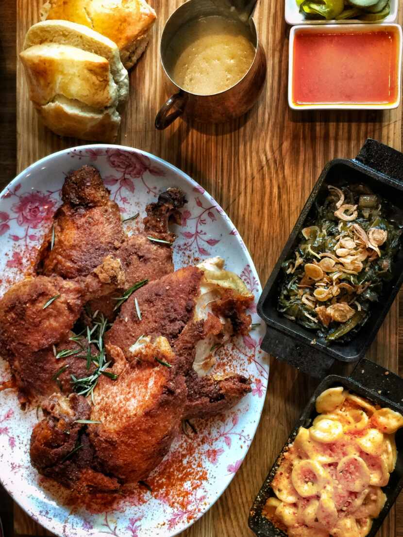 Marcus Samuelsson's famous Red Rooster menu item, Fried Yardbird, can be ordered in his...