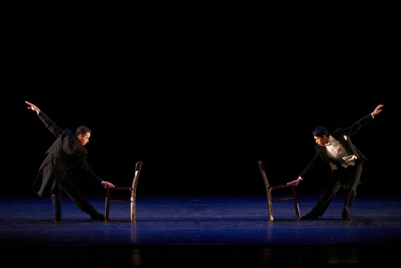 An SMU dance performance of  Scene Unseen,  choreographed by Danny Buraczeski of the Meadows...
