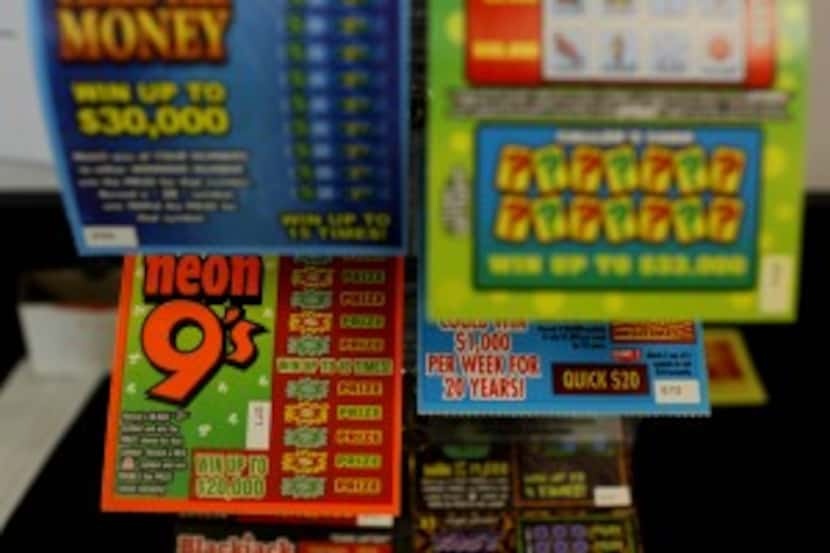 An Arlington man won $1 million from a scratch-off lottery ticket he received in Arkansas...