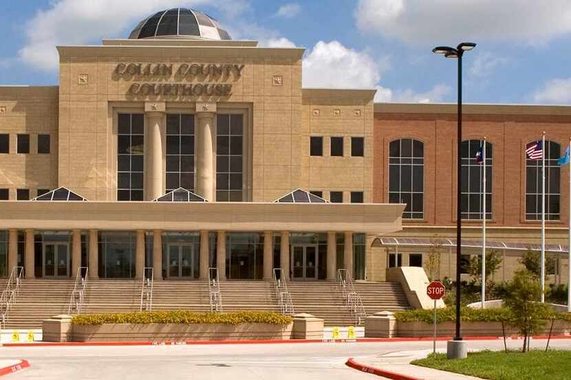 An 86-year-old defendant was transported from the Collin County Courthouse on Friday after a...