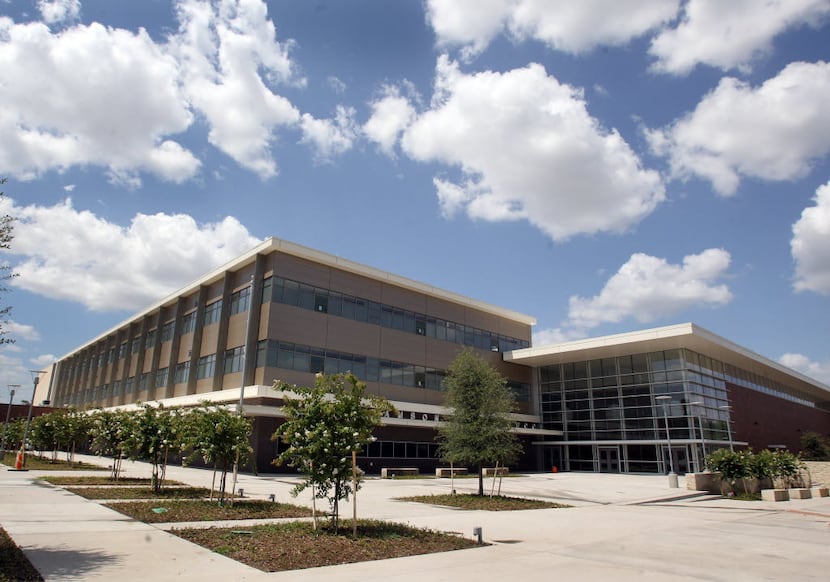Photos of the new W.H. Adamson High School in Dallas, taken on Thursday, July 5, 2012. ...