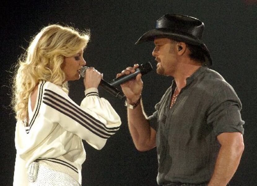 Think it's been a minute since you've seen Faith Hill and Tim McGraw on tour together?...