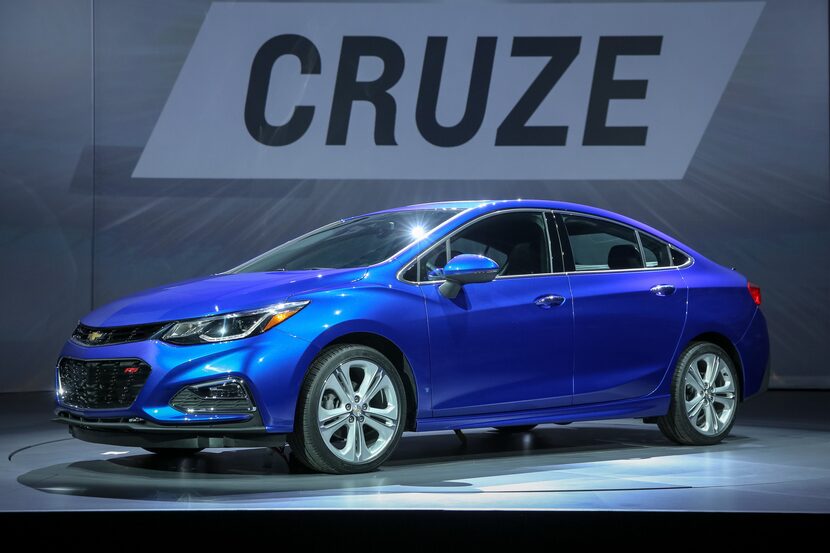  2016 Chevrolet Cruze compact sedan