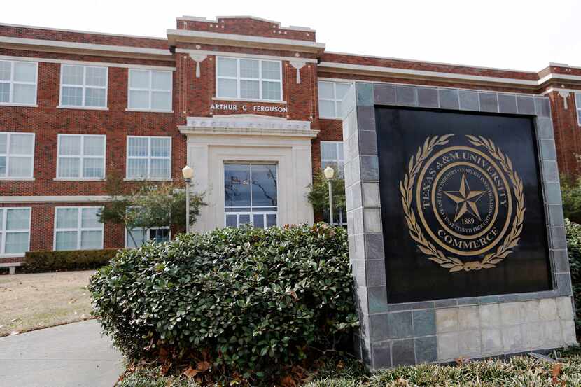 El campus de Texas A&M University en Commerce, Texas.