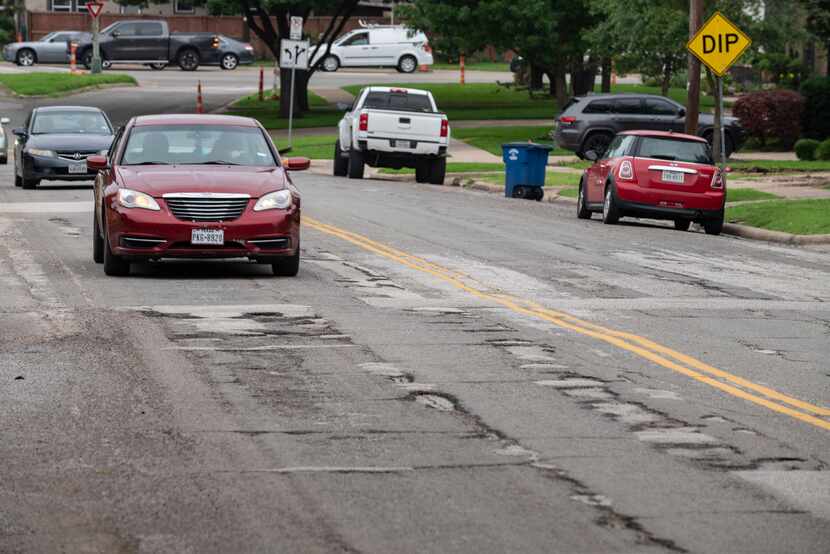 Too often the only traffic-calming tools on any Dallas streets are the potholes, such as...
