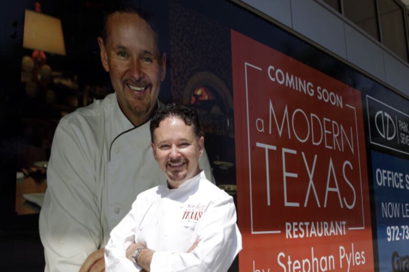 Local star Stephan Pyles, chef at Stephan Pyles, Samar and the soon-to-open Stampede 66,...