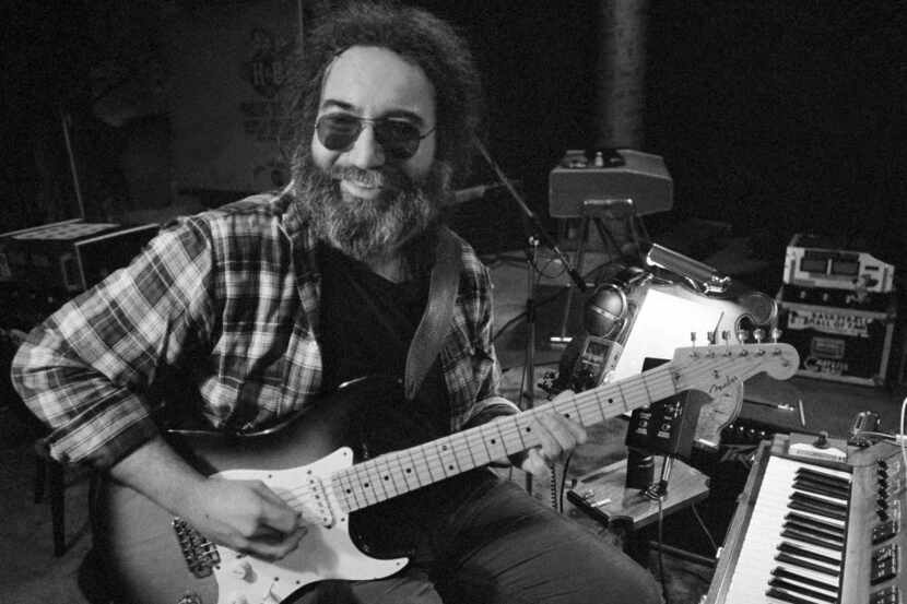 This May 8, 1979 file photo shows Jerry Garcia, leader of The Grateful Dead. He died in...
