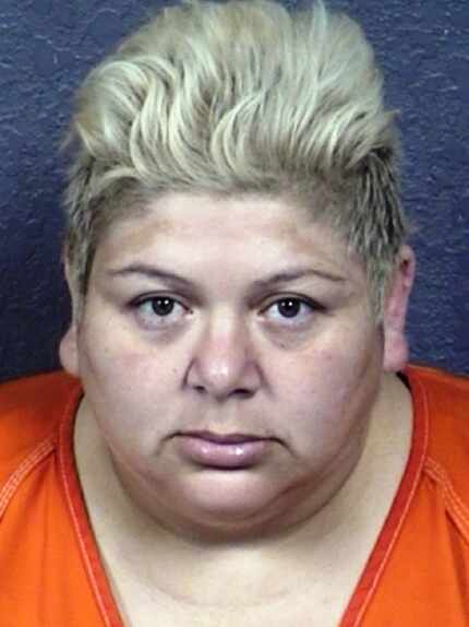 Patricia Flores told police that her grandson crawled into a tub of mop water while her back...