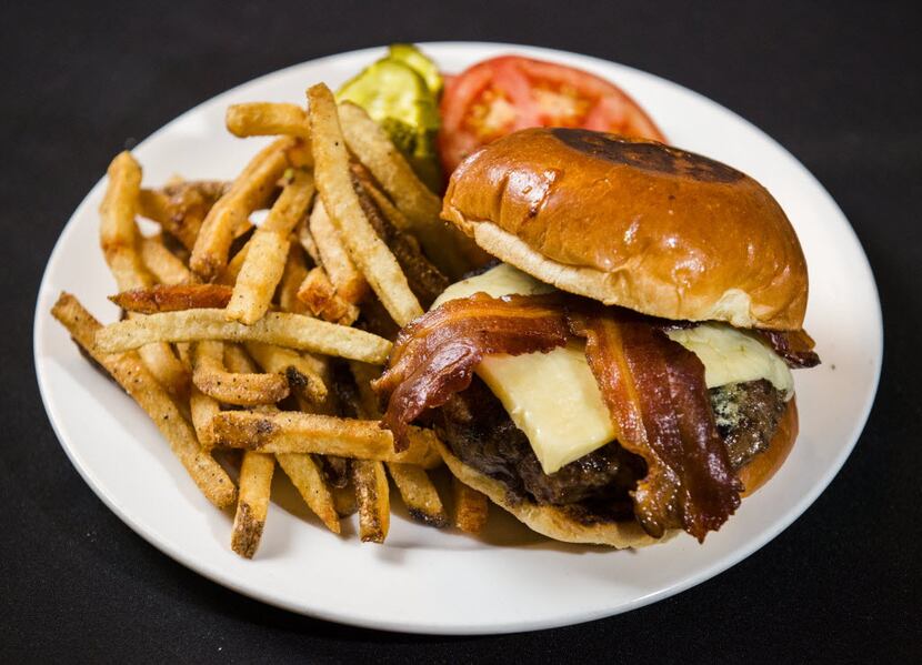 Back to that bacon cheeseburger at The Grape: Here's the beefy dish that was named the best...