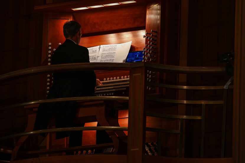 Organist Bradley Hunter Welch performs the Aaron Copland Organ Symphony, with the Dallas...
