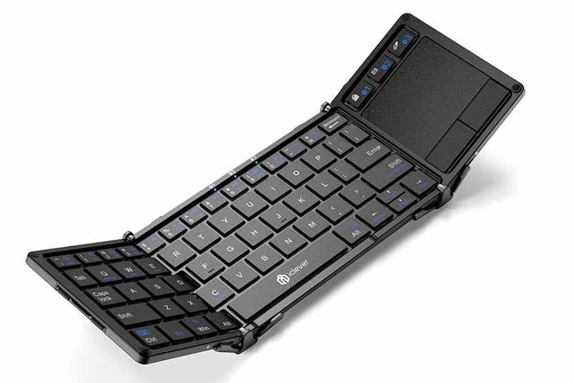 iClever Portable Tri-folding Wireless Keyboard With TouchpadiClever