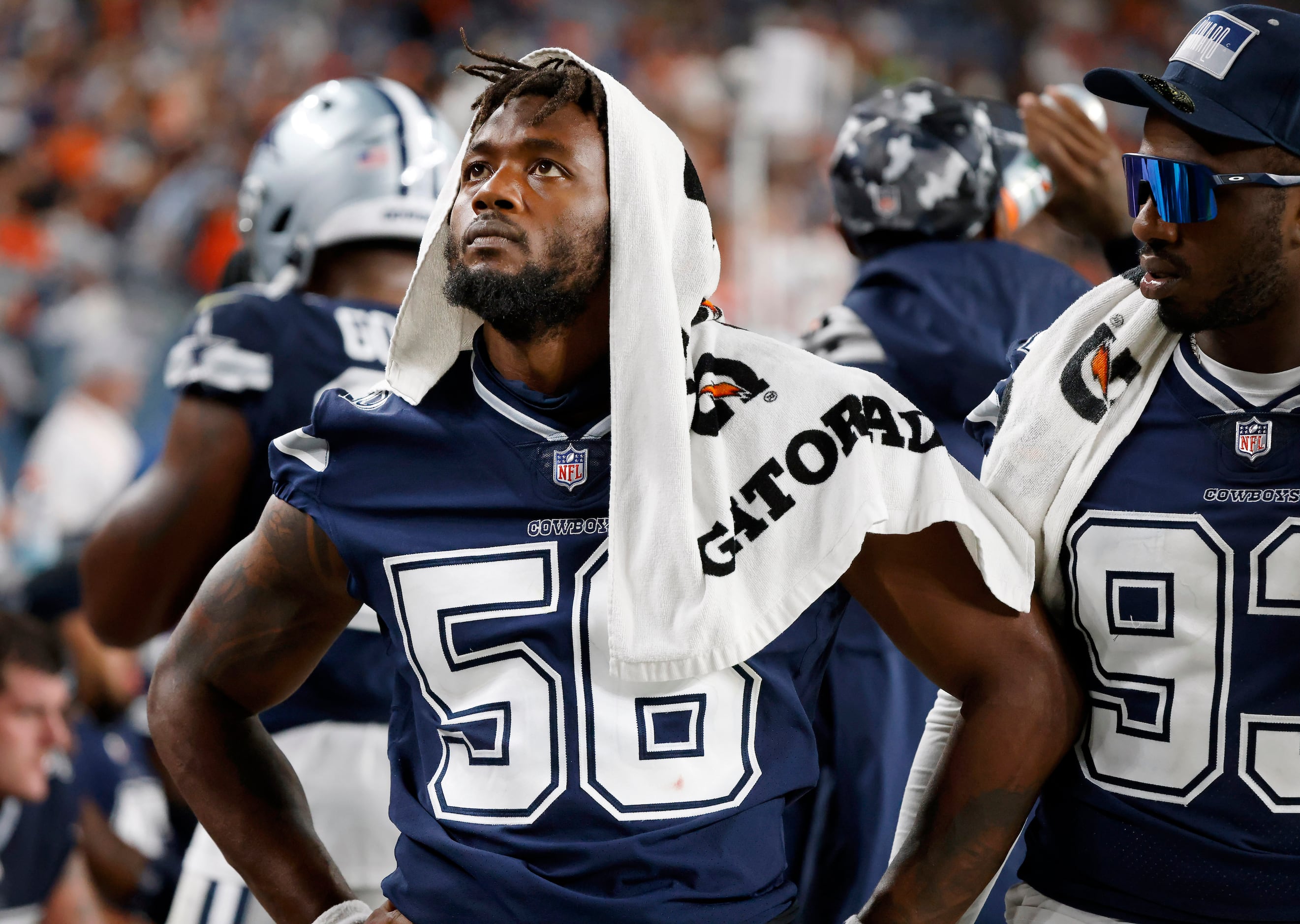 Dallas Cowboys defensive end Dante Fowler Jr. (56) rushes against the  Indianapolis Colts during an NFL football game Sunday, Dec. 4, 2022, in  Arlington, Texas. (AP Photo/Tony Gutierrez Stock Photo - Alamy