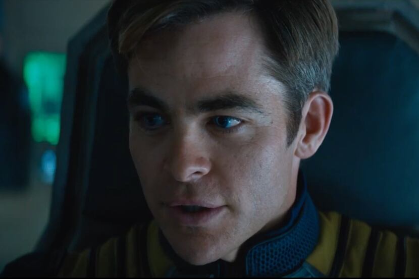 Chris Pine stars as James Kirk in the 'Star Trek' movies.