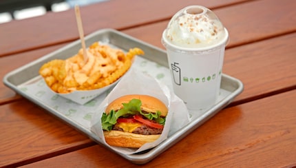 What to get at Shake Shack: a ShackBurger, cheese fries and shake.