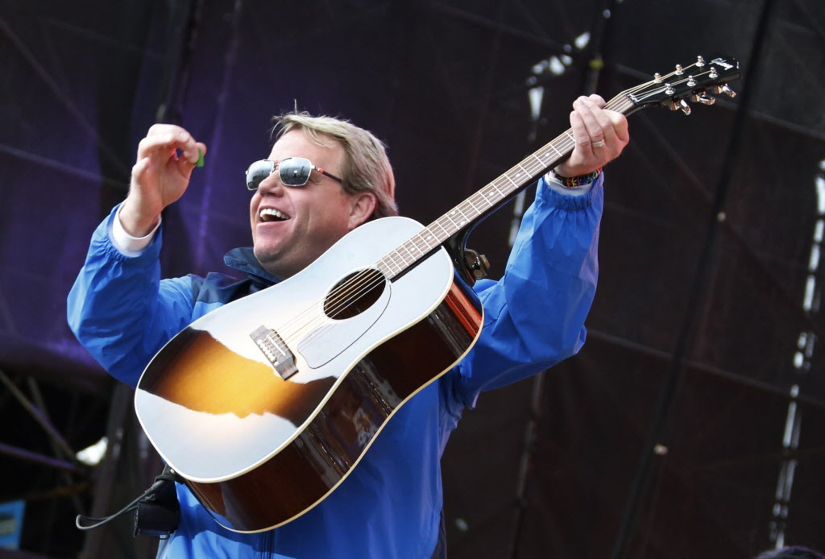 Pat Green performs during the March Madness Music Festival in Dallas on Sunday, April 6,...