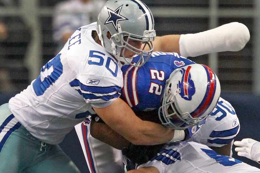 No. 2, Sean Lee, linebacker - Lee led the Cowboys in tackles with 131 tackles, despite...