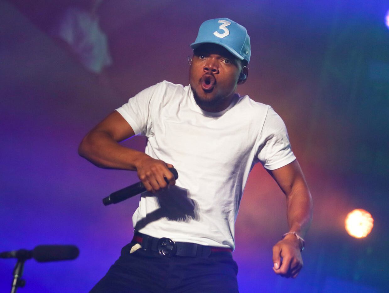 Chance The Rapper performs on day two of the Austin City Limits Music Festival's first...
