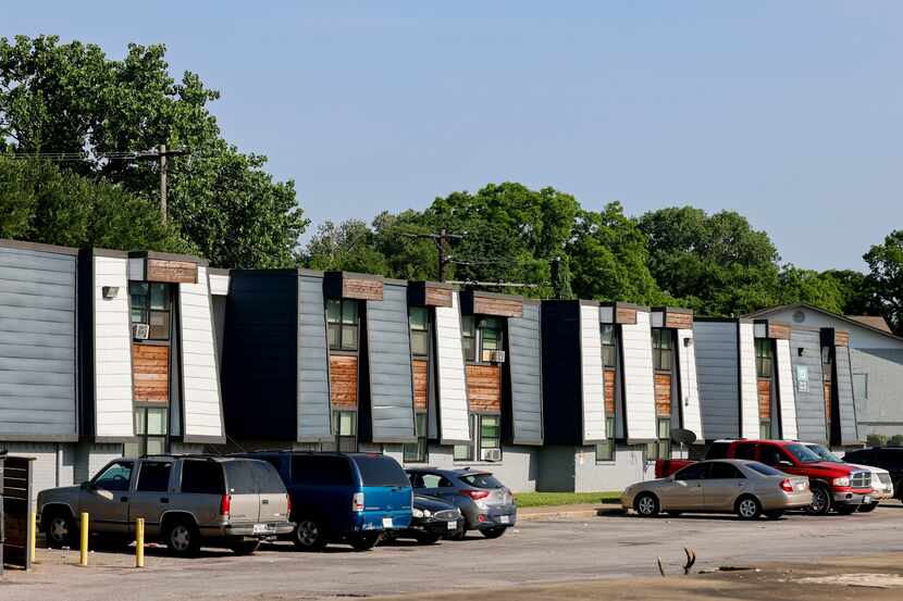 The Volara Apartments in east Oak Cliff have drawn the attention of Dallas police and city...