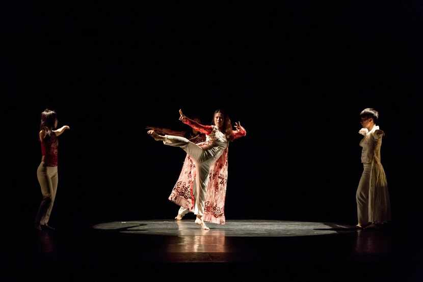 Bridget Moore brought four dancers from South Korea to premiere  Bound at the Dallas Black...