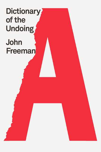 'Dictionary of the Undoing' is the latest book by author John Freeman.