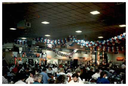 One of Choctaw's first bingo halls.