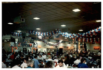 One of Choctaw's first bingo halls.