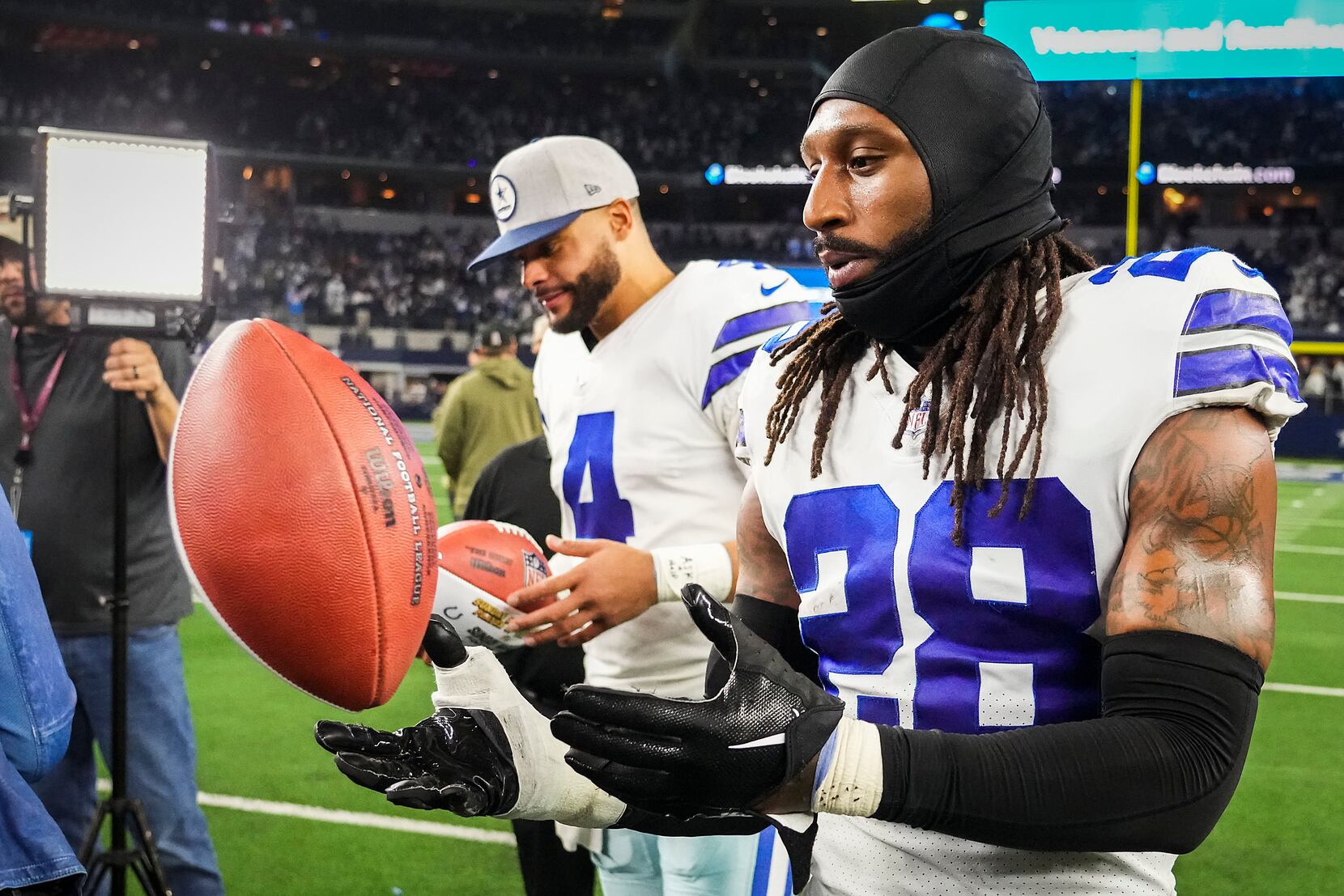 Cowboys safety Malik Hooker haunts his former team in demolition of Colts -  AS USA