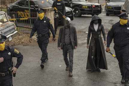 The interesting portrayal of police in "Watchmen" may have storytelling merit, but it also...