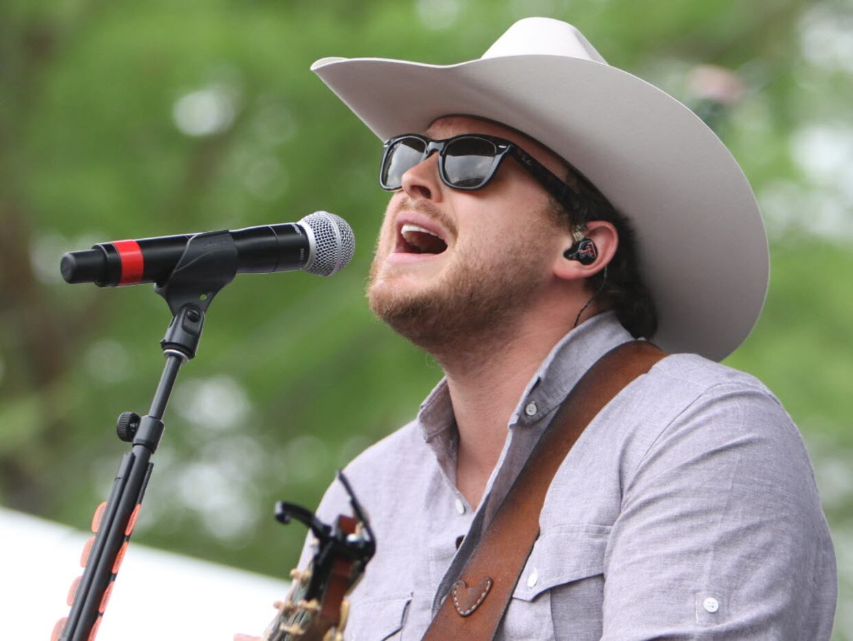 The Josh Abbott Band performs at the Academy of Country Music's Party for a Cause music...