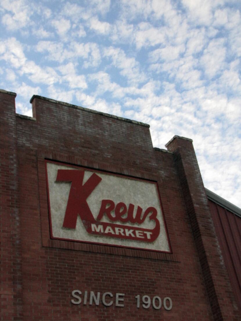 Kreuz Market, 619 N. Colorado St., Lockhart, was the final stop on the BBQ tour.
