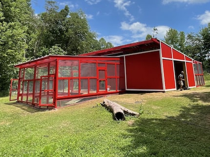 John Ramos, owner of Urban Chicken, builds beautiful custom coops for his clients. He...