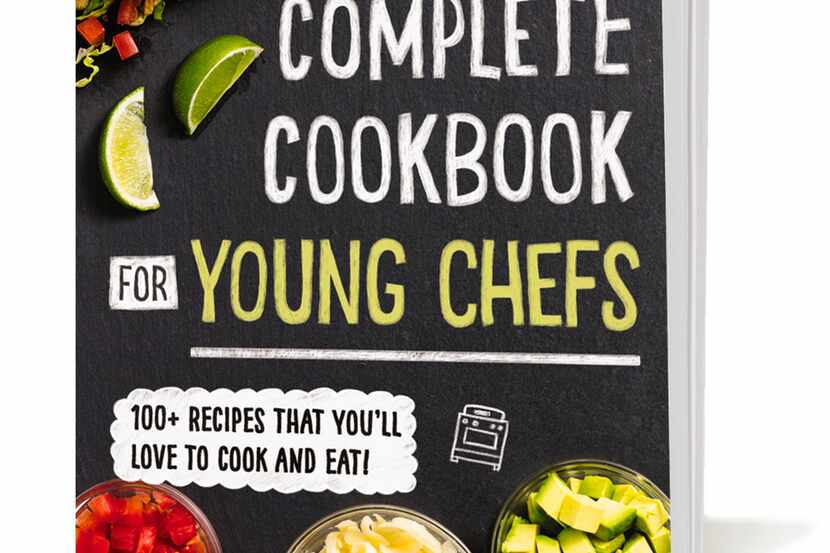 Cover for the 'Complete Cookbook for Young Chefs.'