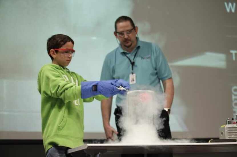 
Kids can investigate the mysteries of fire and ice during spring break at the Perot Museum...