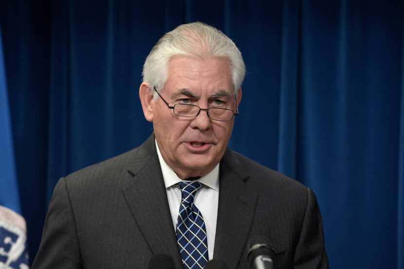 Secretary of State Rex Tillerson made a statement earlier this year on issues related to...