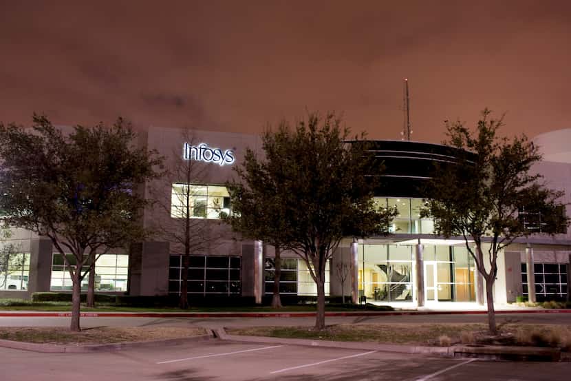 A former Infosys employee from Frisco alleges he and black and white staffers on his team...