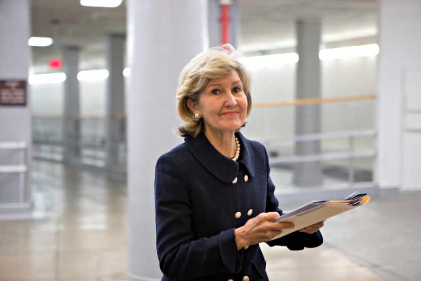 After nearly two decades as the first woman to represent Texas in the U.S. Senate, Sen. Kay...