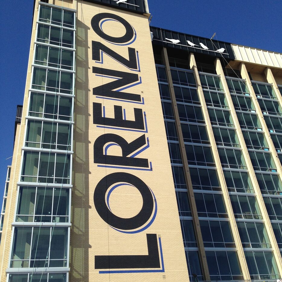 The Lorenzo Hotel on South Akard will open in January. (Steve Brown/Staff)