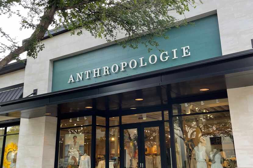 Anthropologie store on Knox Street in Dallas.