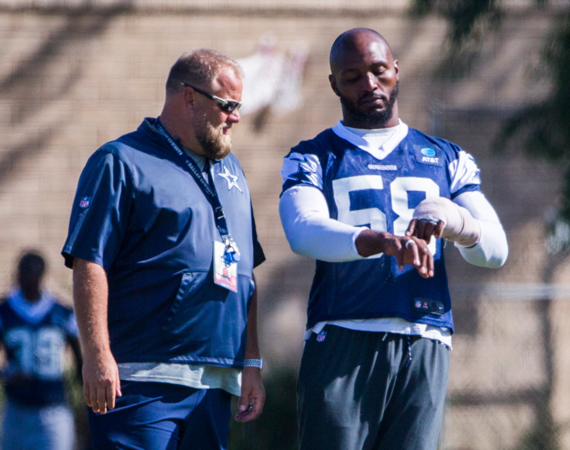 Cowboys DE Robert Quinn talks about his suspension, reaction to failed drug  test