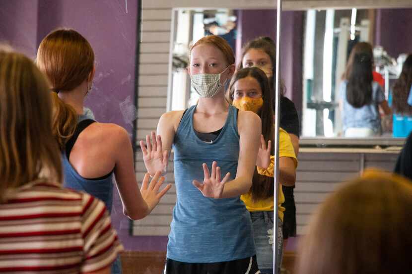 Campers participate in North Texas Performing Arts' youth summer camp in Fairview.