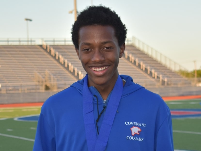 Devin Bryant, photographed on May 4, 2019, holds an award he received. Bryant, 18, says he...